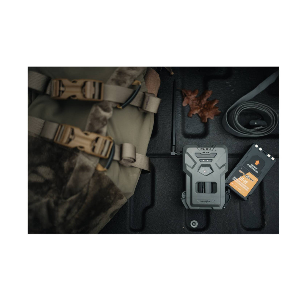 Spypoint Flex Dark GPS Cellular Trail Camera with Mount and 32GB Card Bundle
