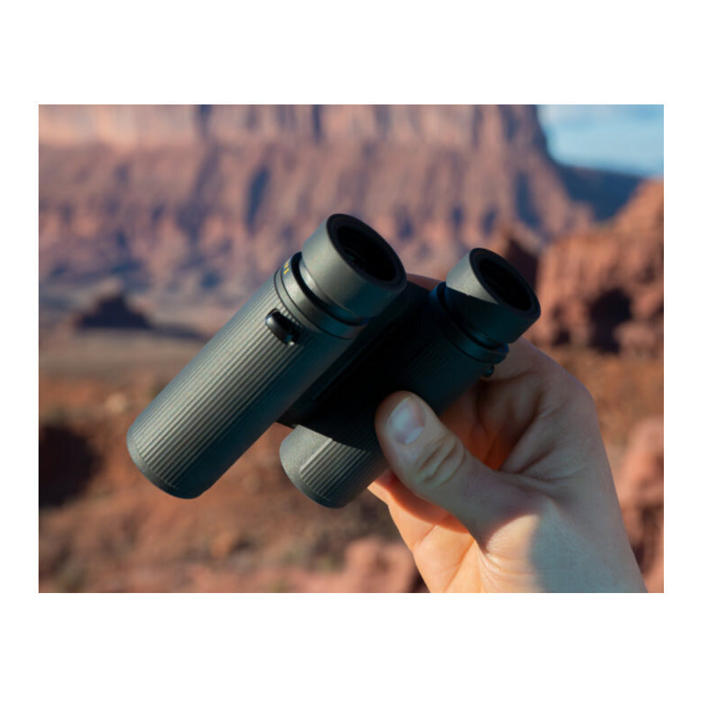 Nikon Trailblazer II 10x25 Compact Binoculars (Black) with Accessories Bundle