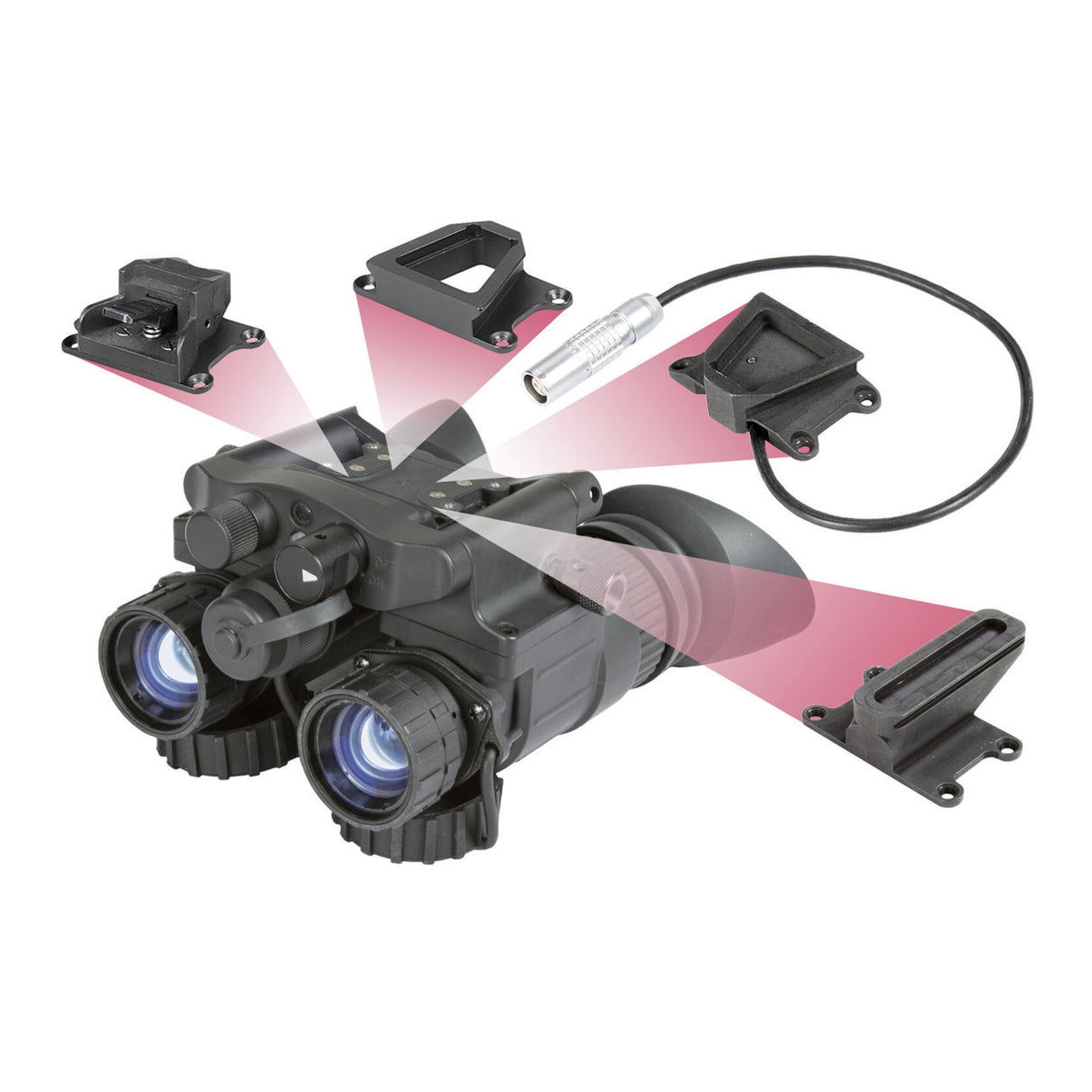 AGM NVG-40 3APW Auto-Gated Gen 3+ P45-White Phosphor NV Goggle