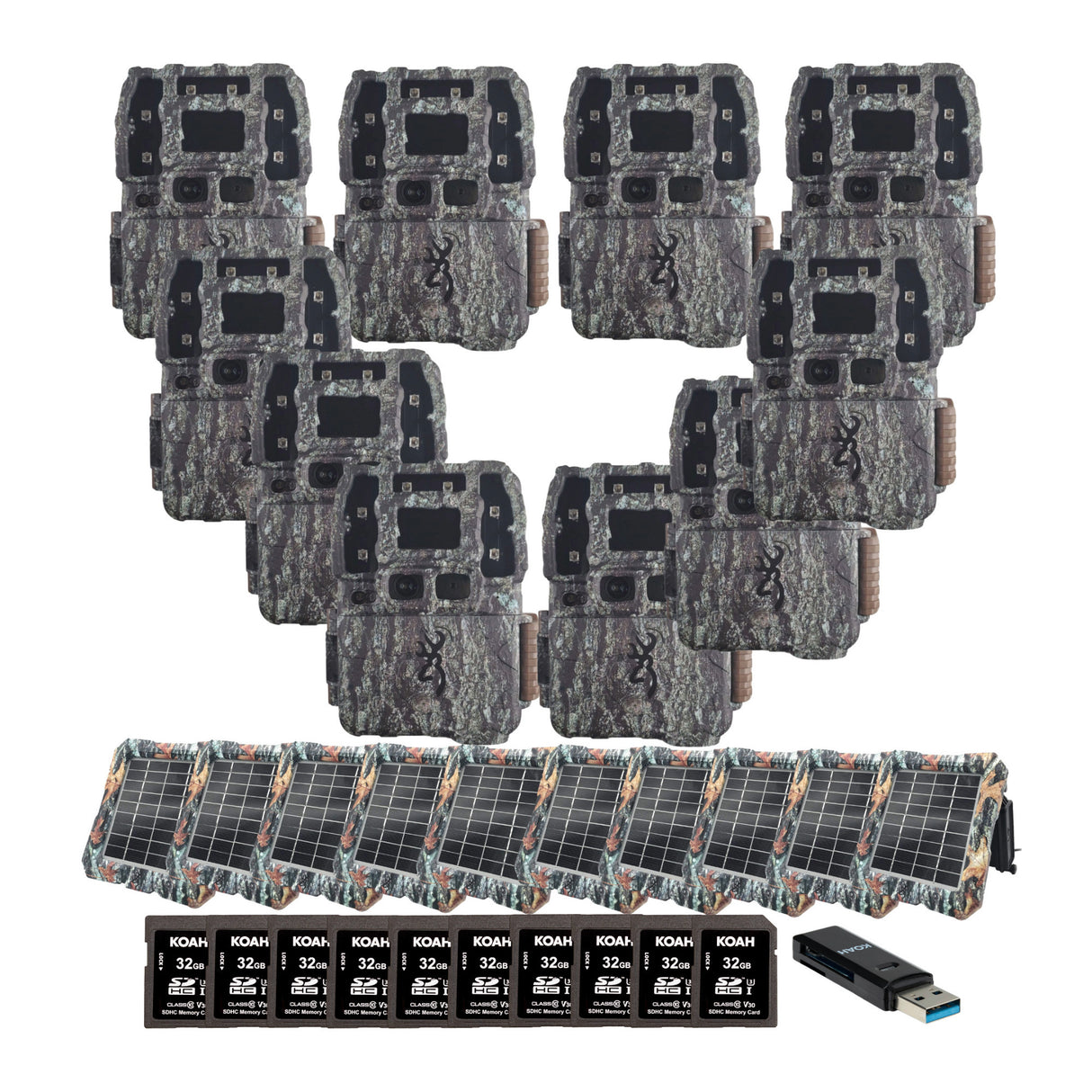 Browning Trail Cameras Strike Force Pro DCL Nano 26MP Trail Camera Bundle