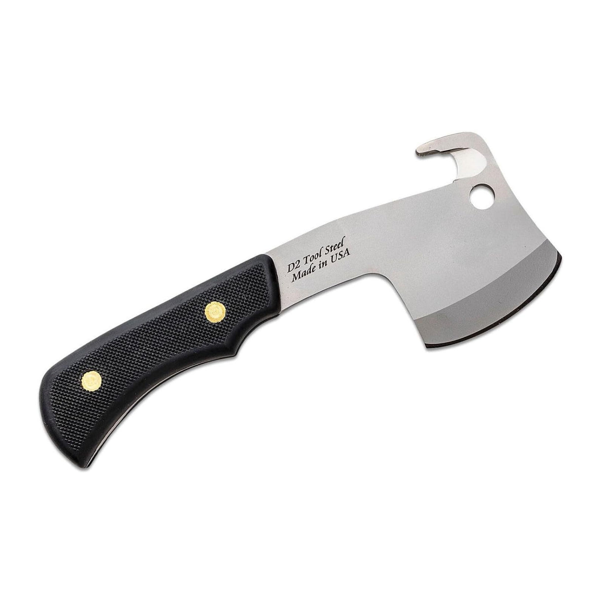 Knives of Alaska Bobcat Mini Hatchet and Alpha Wolf D2 Fixed-Blade Knife Combo