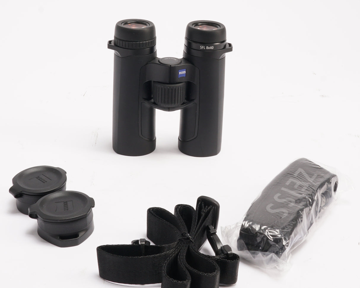 Zeiss Optics SFL 8x40 Compact and Waterproof Binoculars for Adults (Used)