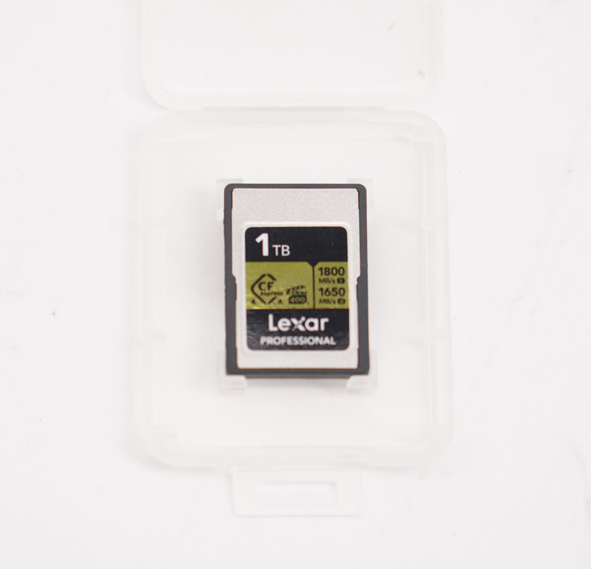 Lexar 1TB Professional GOLD CFexpress 4.0 Type A Memory Card (Used)