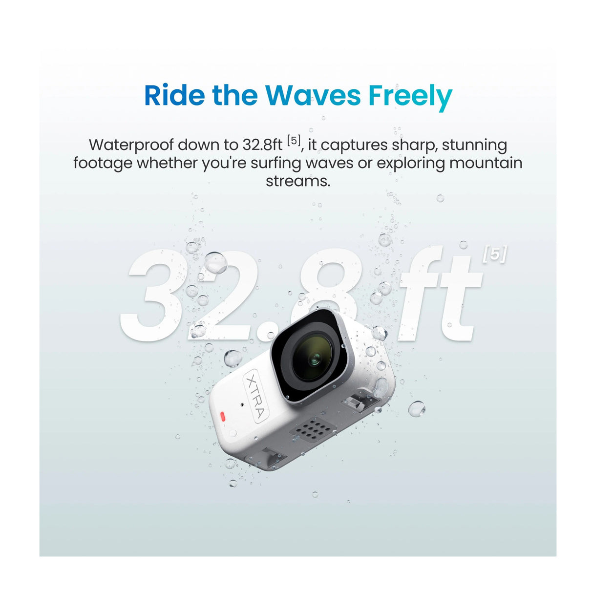 Xtra Atto 4K60 Action Camera for Vlogging and Travel