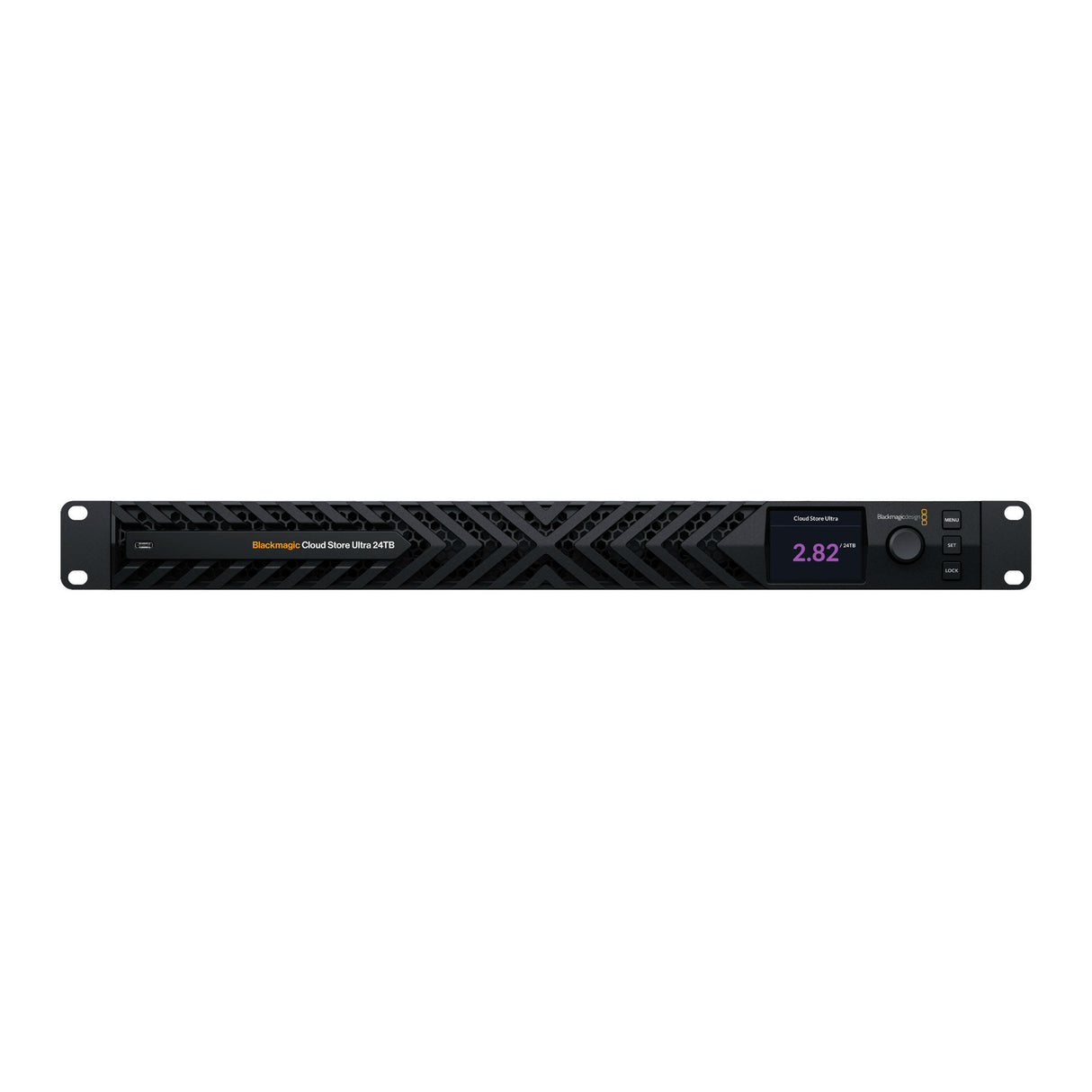 Blackmagic Design Cloud Store Ultra 24TB SSD 100GbE Rackmount Shared Storage System (Black)