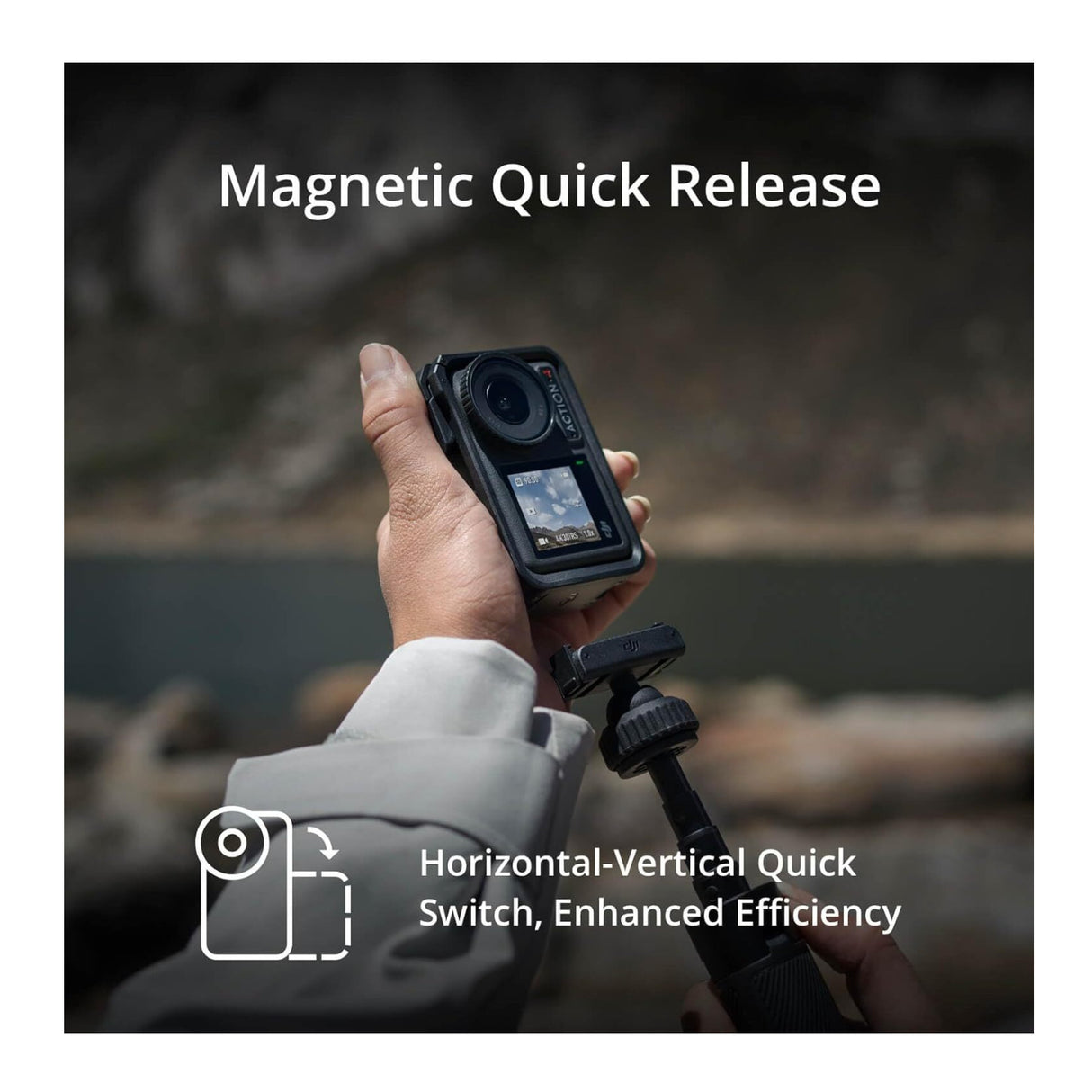 DJI Osmo Action 4 Essential Combo 4K/120fps Waterproof Action Camera