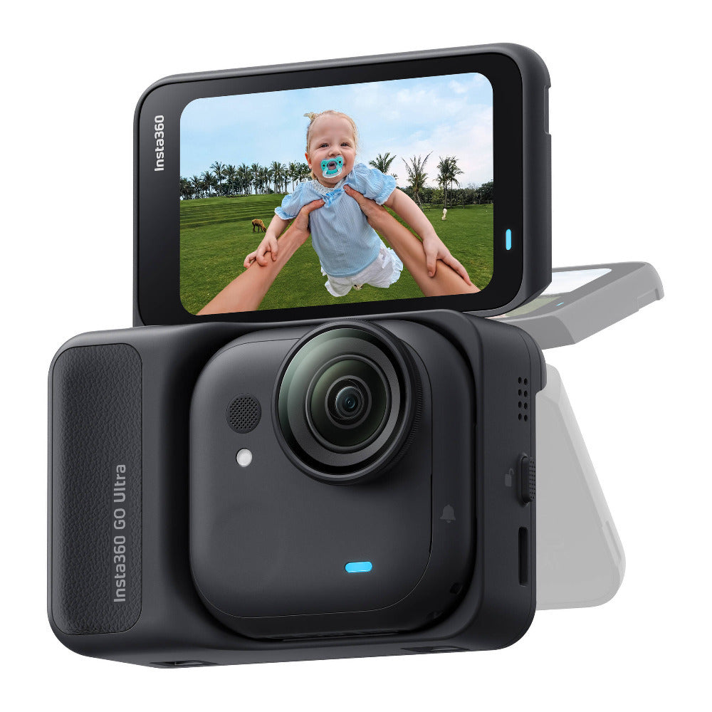 Insta360 GO Ultra Standard Bundle 50MP Action Camera with Action Pod (Black)