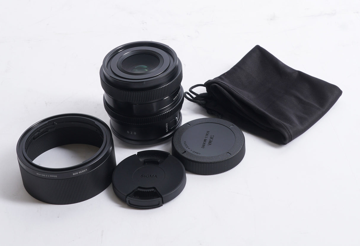 Sigma 35mm F2 DG Black Contemporary Lens for Leica L Mount (Used)
