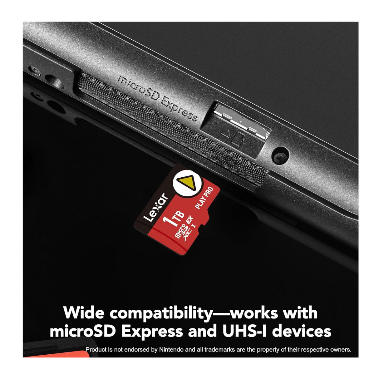 Lexar 1TB PLAY PRO microSDXC Express Memory Card