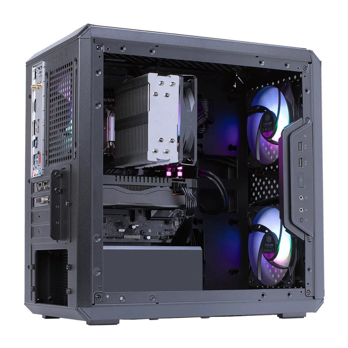Cooler Master Gaming Desktop PC Ryzen 5 5500 12GB DDR6 1TB SSD GeForce RTX 3060 Windows 11 Home