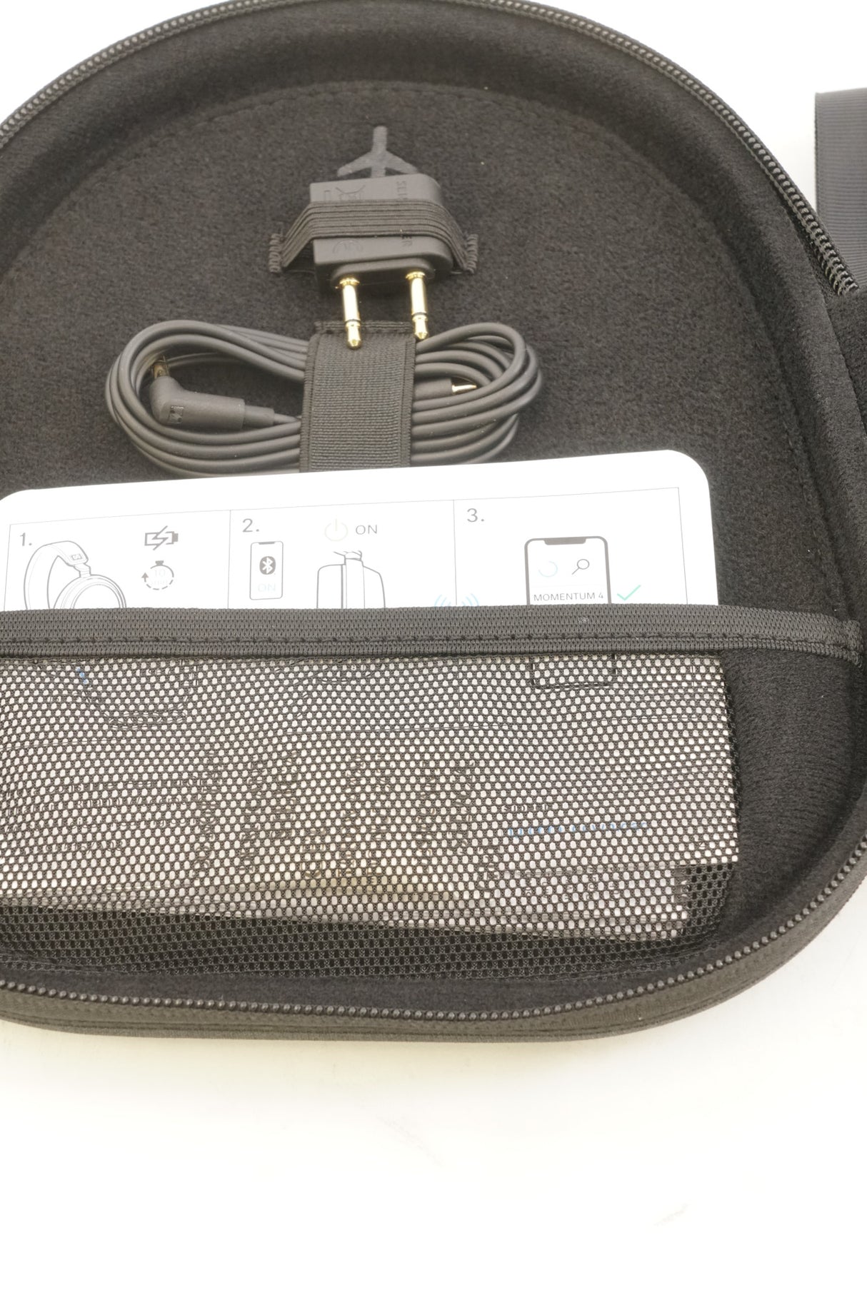 Sennheiser MOMENTUM 4 Noise-Canceling Wireless Over-Ear Headphones (Black) (Used)