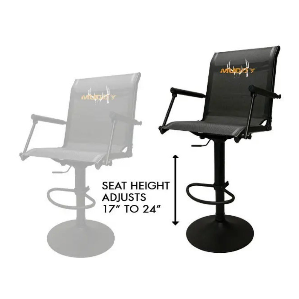 Muddy 360-Degree Swivel Extreme Chair with Cushioned Flex-Tek Comfort