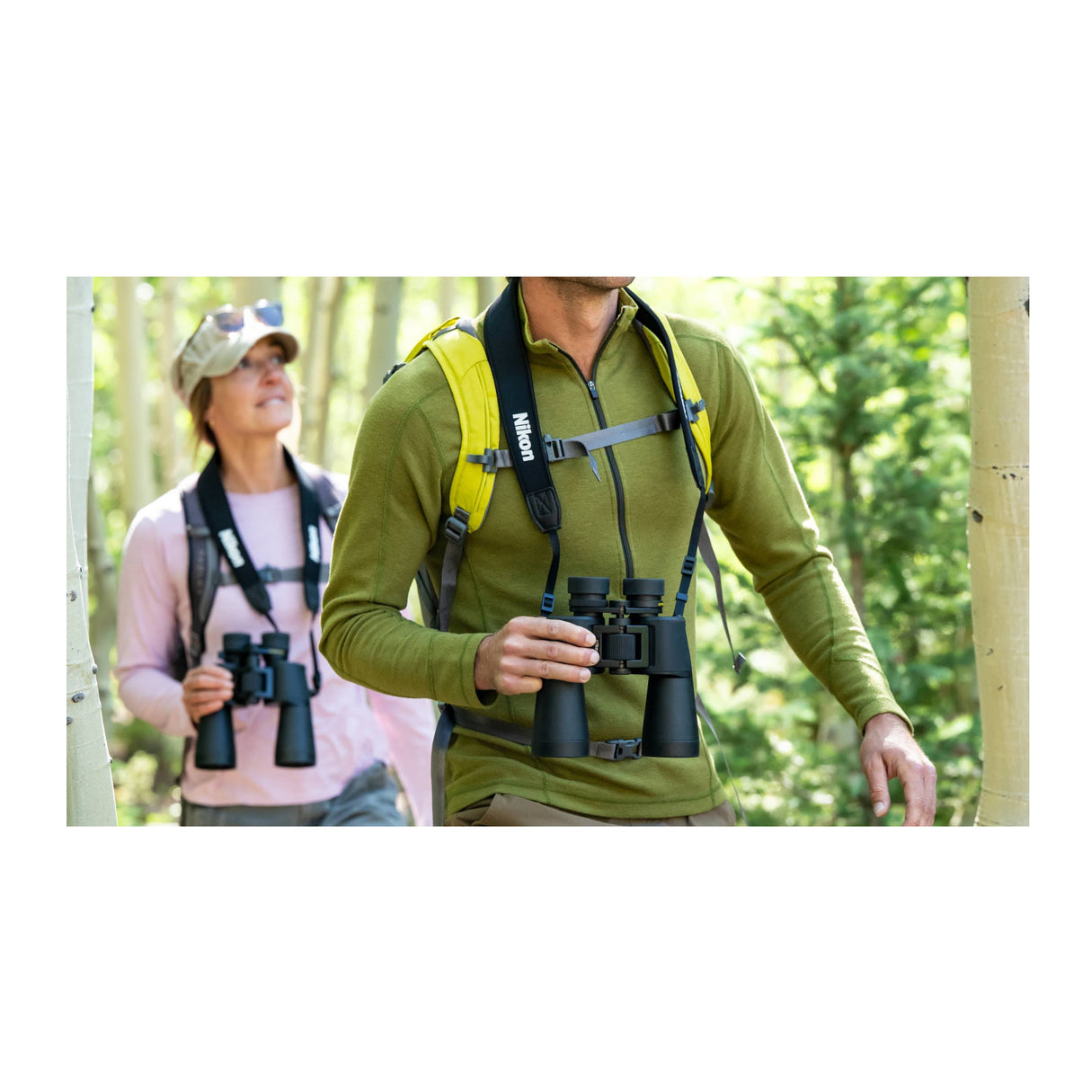 Nikon 7x50 Action Binoculars with Bungee Strap Bundle