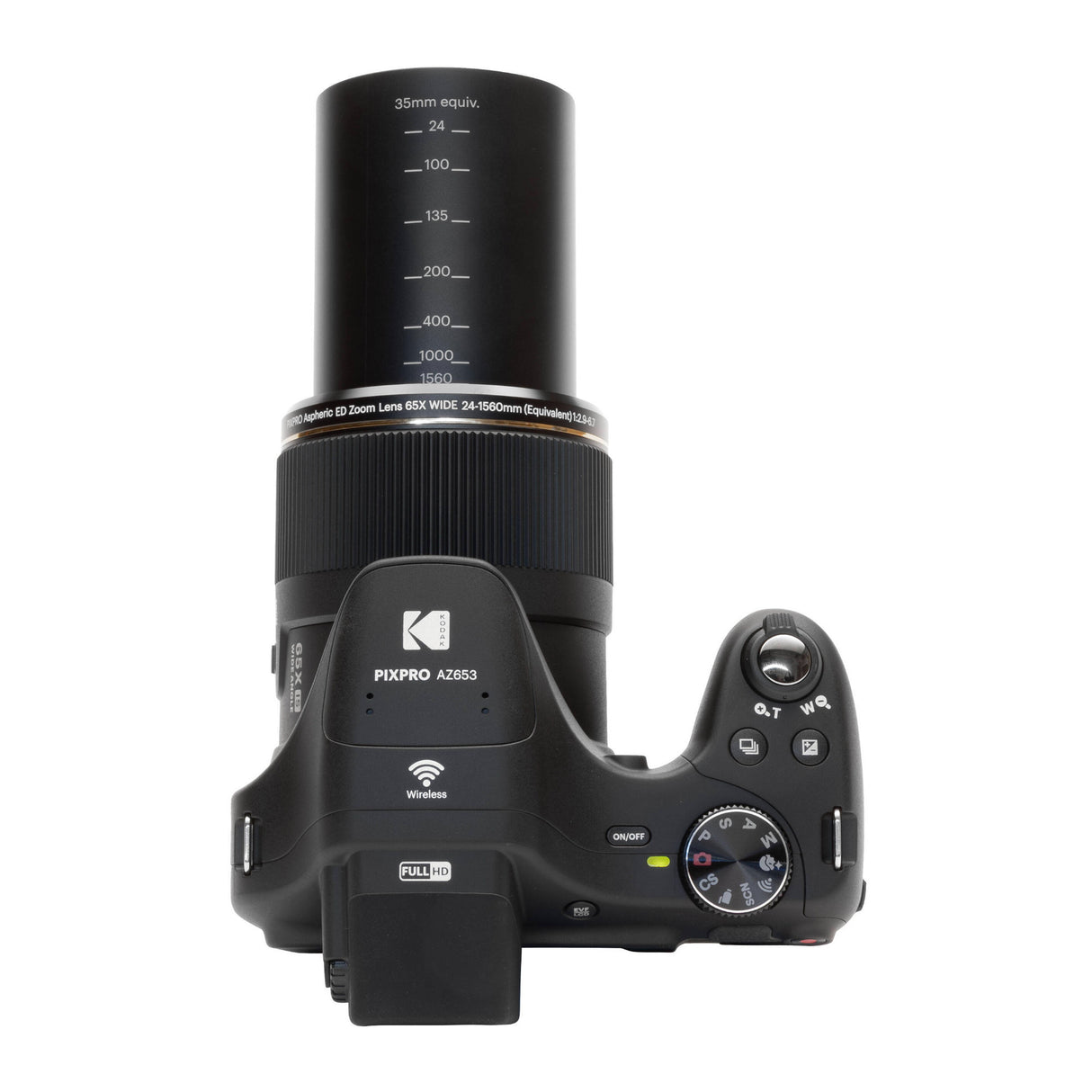 Kodak PIXPRO AZ653 20MP 1080p Astro Zoom Digital Camera with 65x Optical Zoom (Black)