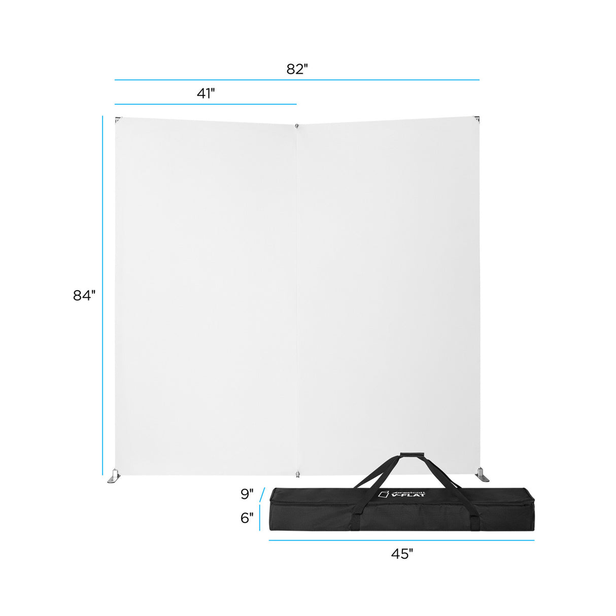 Westcott V-Flat Professional Light Control System for Light Shaping and Background Control (White)
