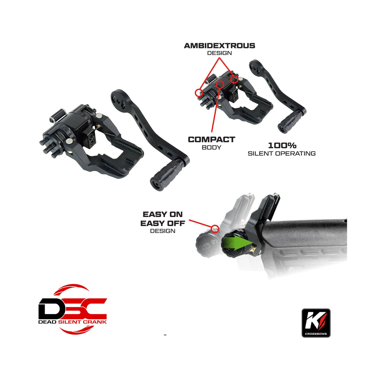 Killer Instinct BOSS 405 FPS Crossbow with Crank and Broadheads Bundle