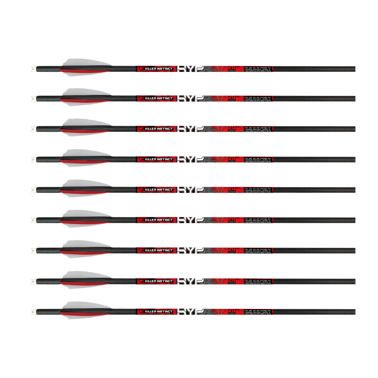 Killer Instinct LogiX 435 FPS Crossbow Bundle with HYPR-V 20-Inch Bolts, Case, and Broadheads