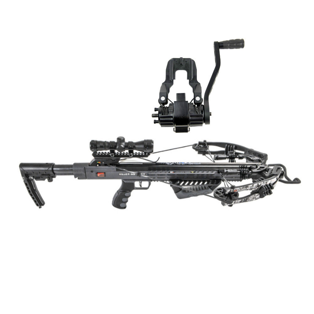 Killer Instinct Burner 415 FPS Crossbow Package with Dead Silent Crank