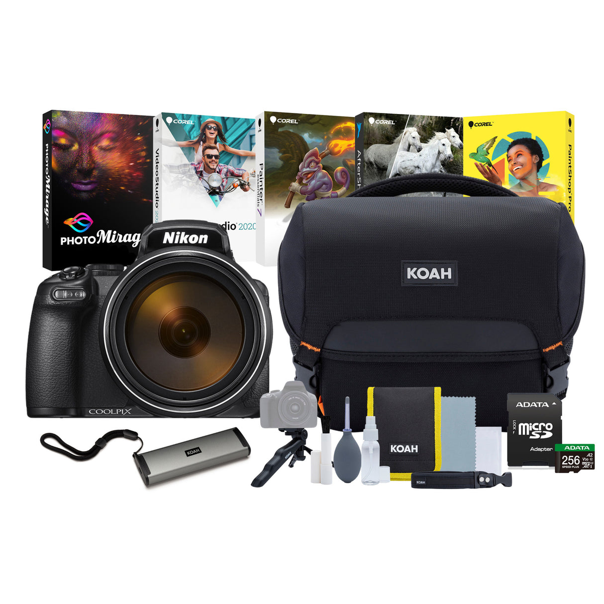 Nikon COOLPIX P1100 Digital Camera with Accessories Bundle