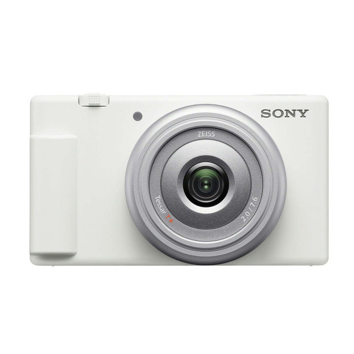 Sony ZV-1F Vlog Camera (White) Bundle with Sony Vlogger Accessory Kit