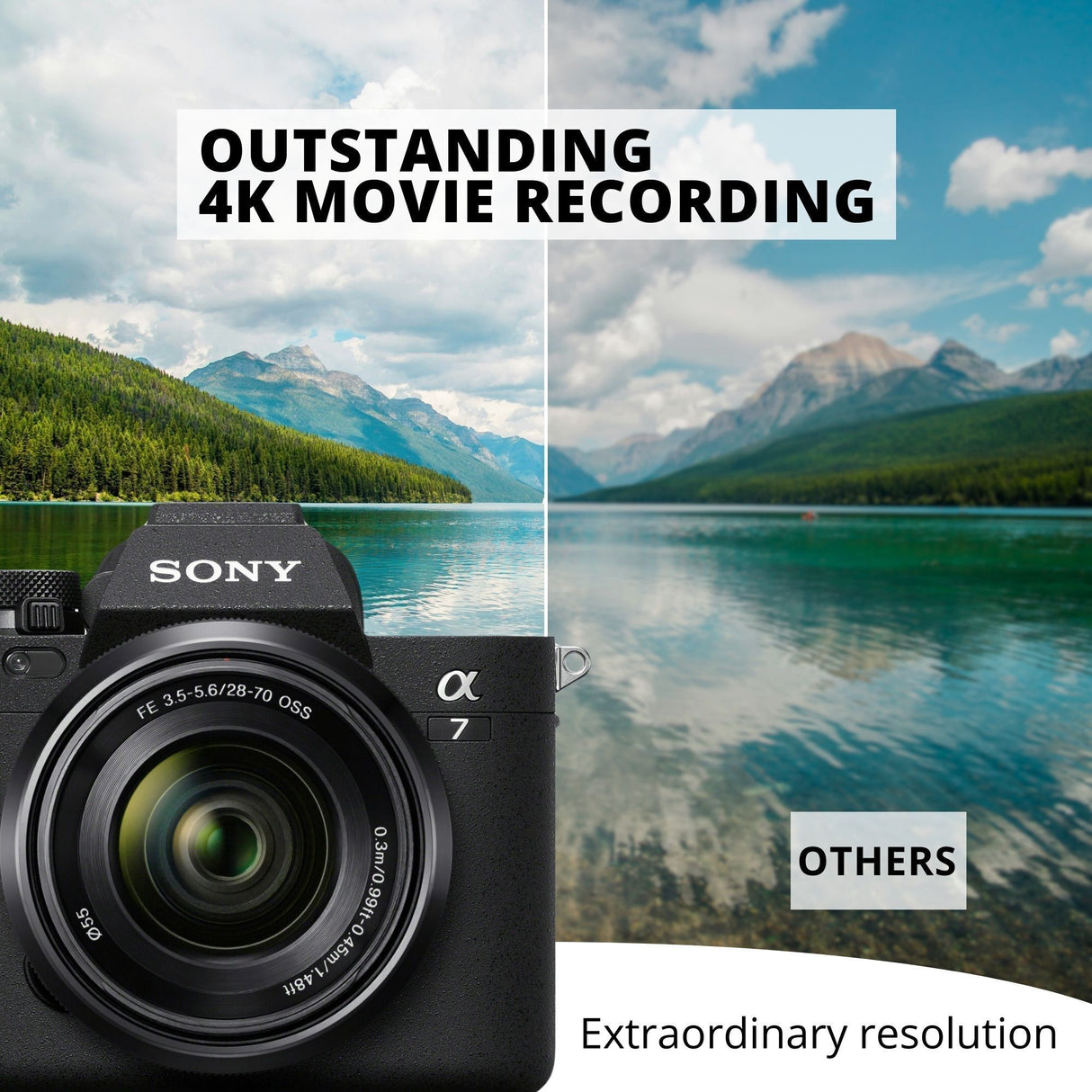Sony Alpha 7 IV Mirrorless Camera with 24-105mm f/4 G2 OSS Lens and Accessories Bundle