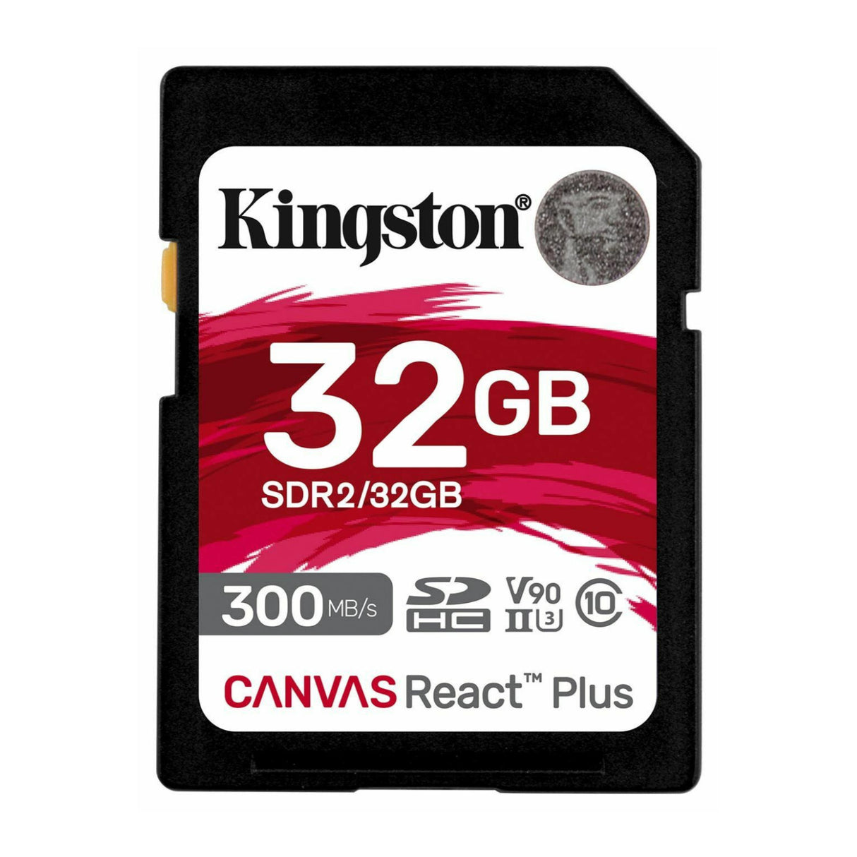 Kingston Canvas React Plus 32GB U3 V90 SD Memory Card (10-Pack) with 2-in-1 USB 3.0 Card Reader - 3