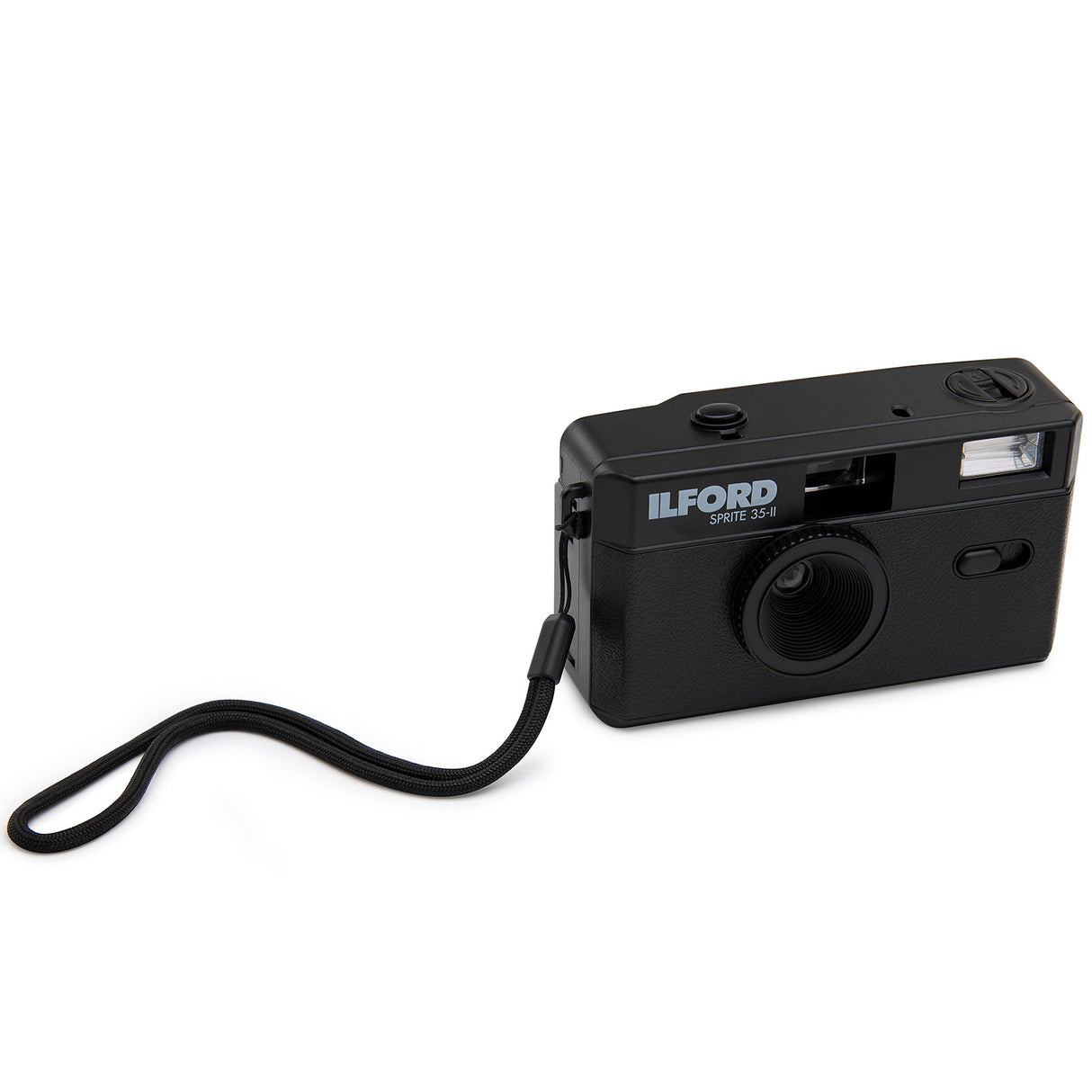 Ilford Sprite 35-II Reusable/Reloadable 35mm Analog Film Camera (Black)
