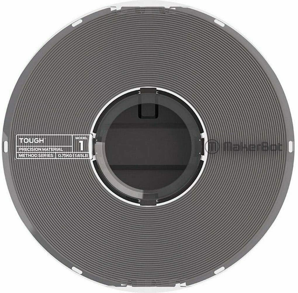 MakerBot Tough Precision Filament Spool for Method 3D Printer (Slate Gray, 0.75kg/1.65lb)