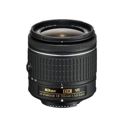 Nikon D3500 DX-Format DSLR Camera with AF-P 18-55mm VR and 70-300mm Lenses