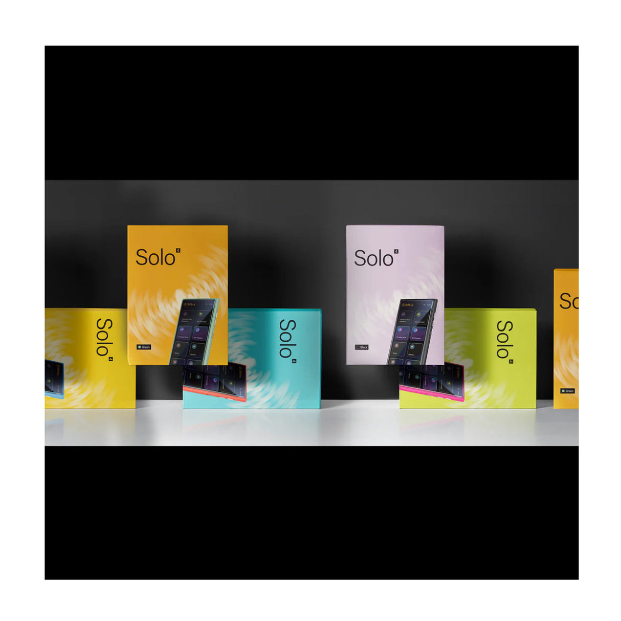 24Six Solo4 128GB Kosher MP3 Player with Jewish Music, Children's Stories (Aqua)