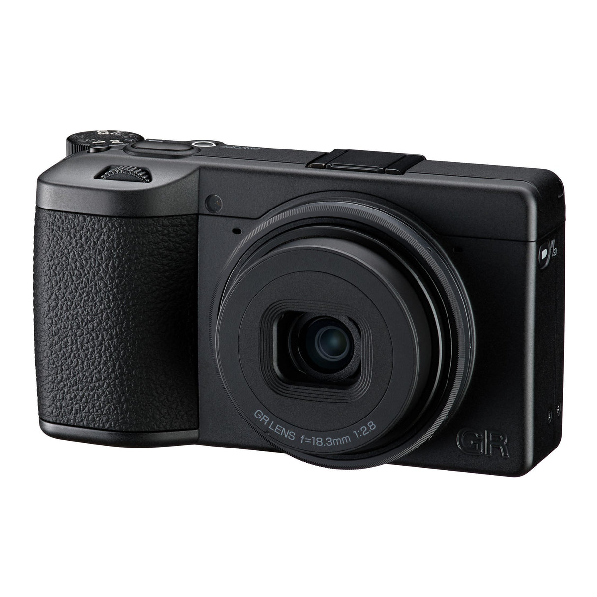RICOH GR IV Monochrome Camera - 25.74MP APS-C Sensor, Built-In Red Filter, High-Speed Shutter - 1