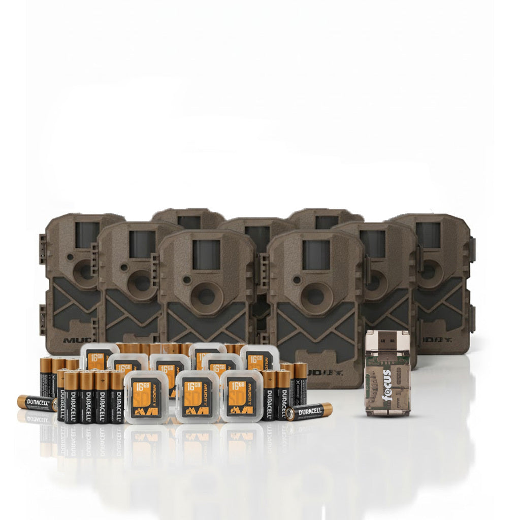 Muddy Pro Cam 20 720p Trail Camera Bundle with SD Card, Batteries, Card Reader