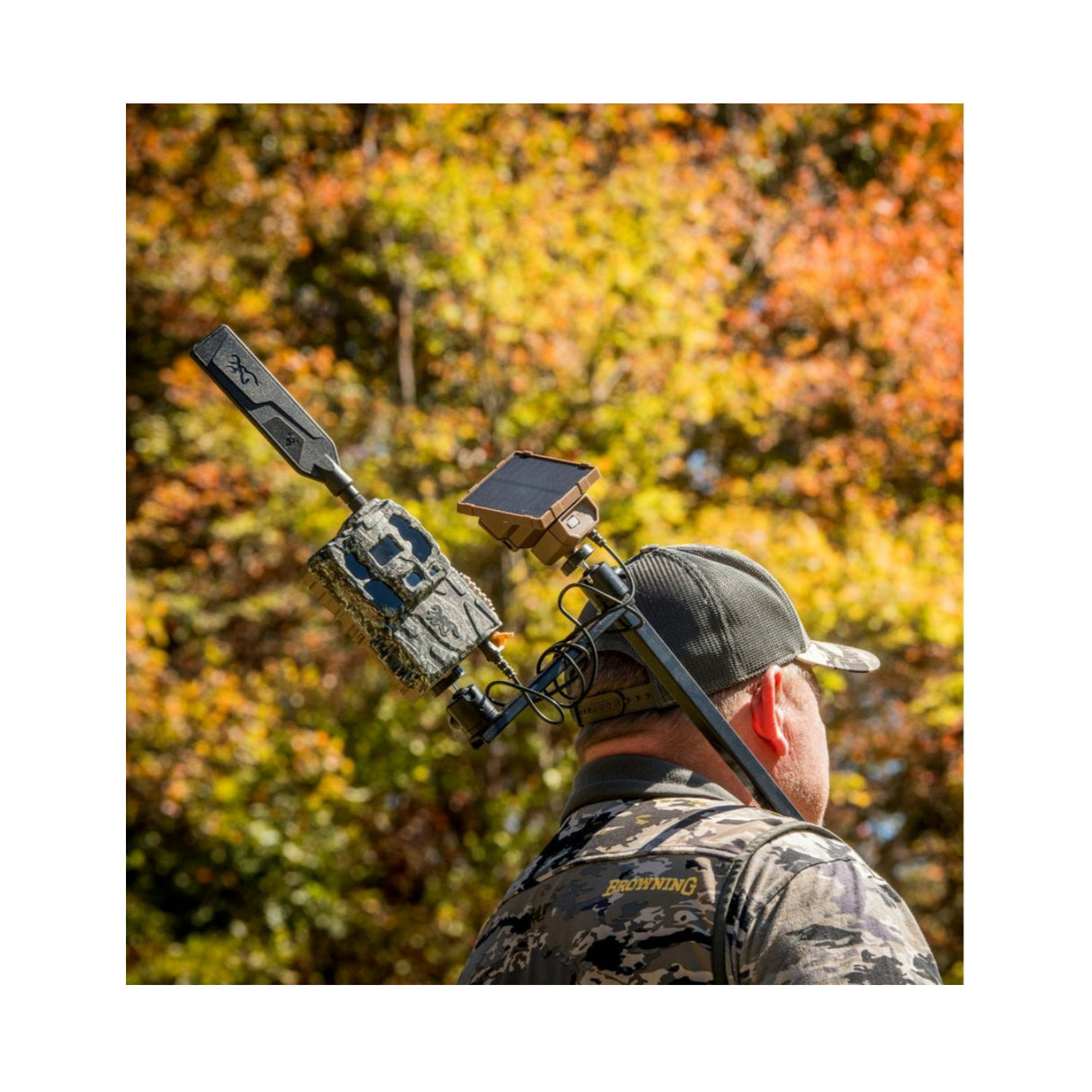 Browning Trail Camera Defender Wireless Pro Scout Max HD-DV with Solar Power Pack and Accessories - 8