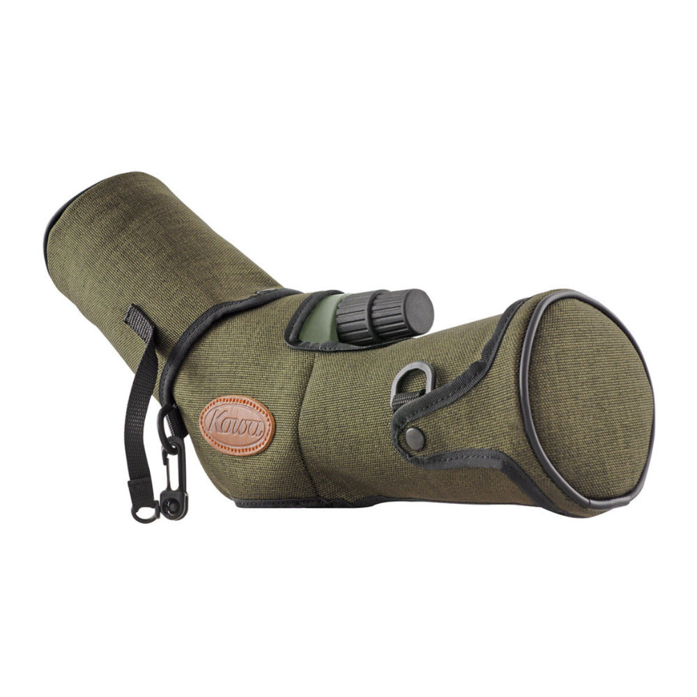 Kowa 15-45x55 Fluorite Prominar Angled Spotting Scope with Stay-On Case Bundle