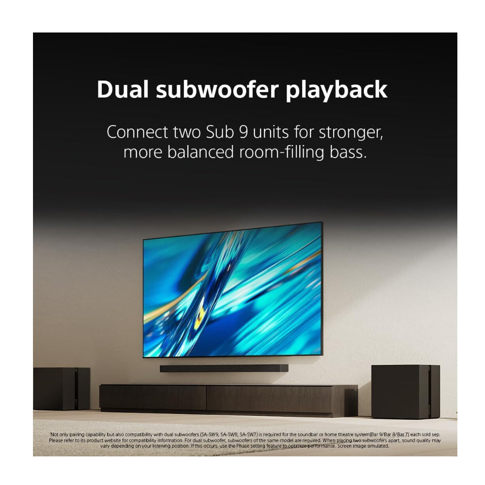 Sony BRAVIA Theater Sub 9 Premium Wireless Subwoofer and Speakers with 360 Spatial Sound Bundle-6
