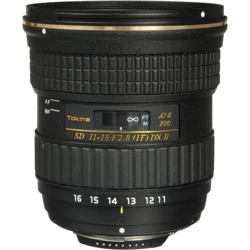 Tokina 11-16mm f/2.8 AT-X 116 PRO DX-II Lens for Nikon F
