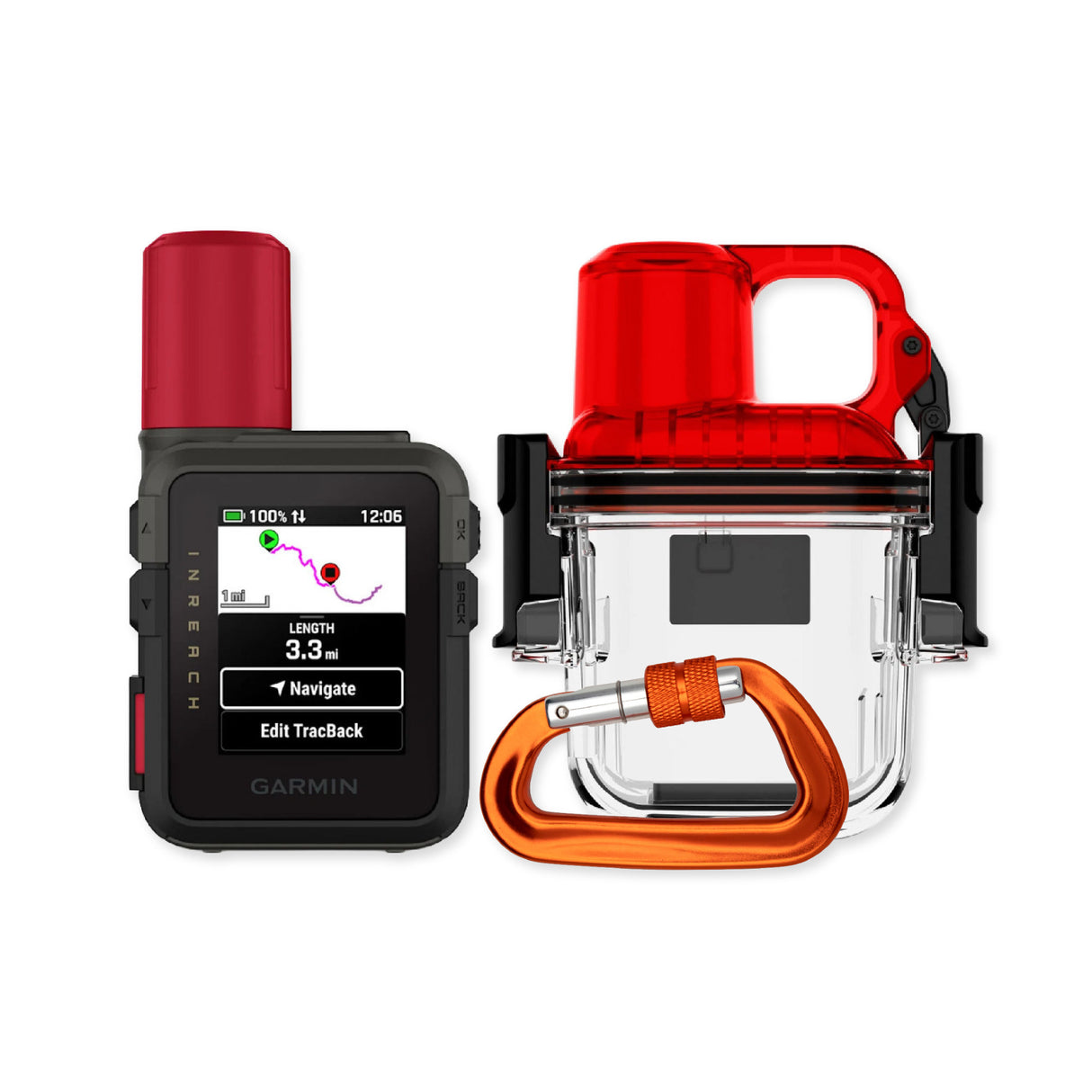 Garmin inReach Mini 3 Plus SOS Satellite Communicator Bundle with Dive Case, and Premium Accessories - 1