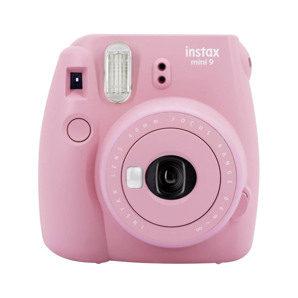 Fujifilm instax Mini 9 Instant Film Camera (Blush Pink) with 10 Shots