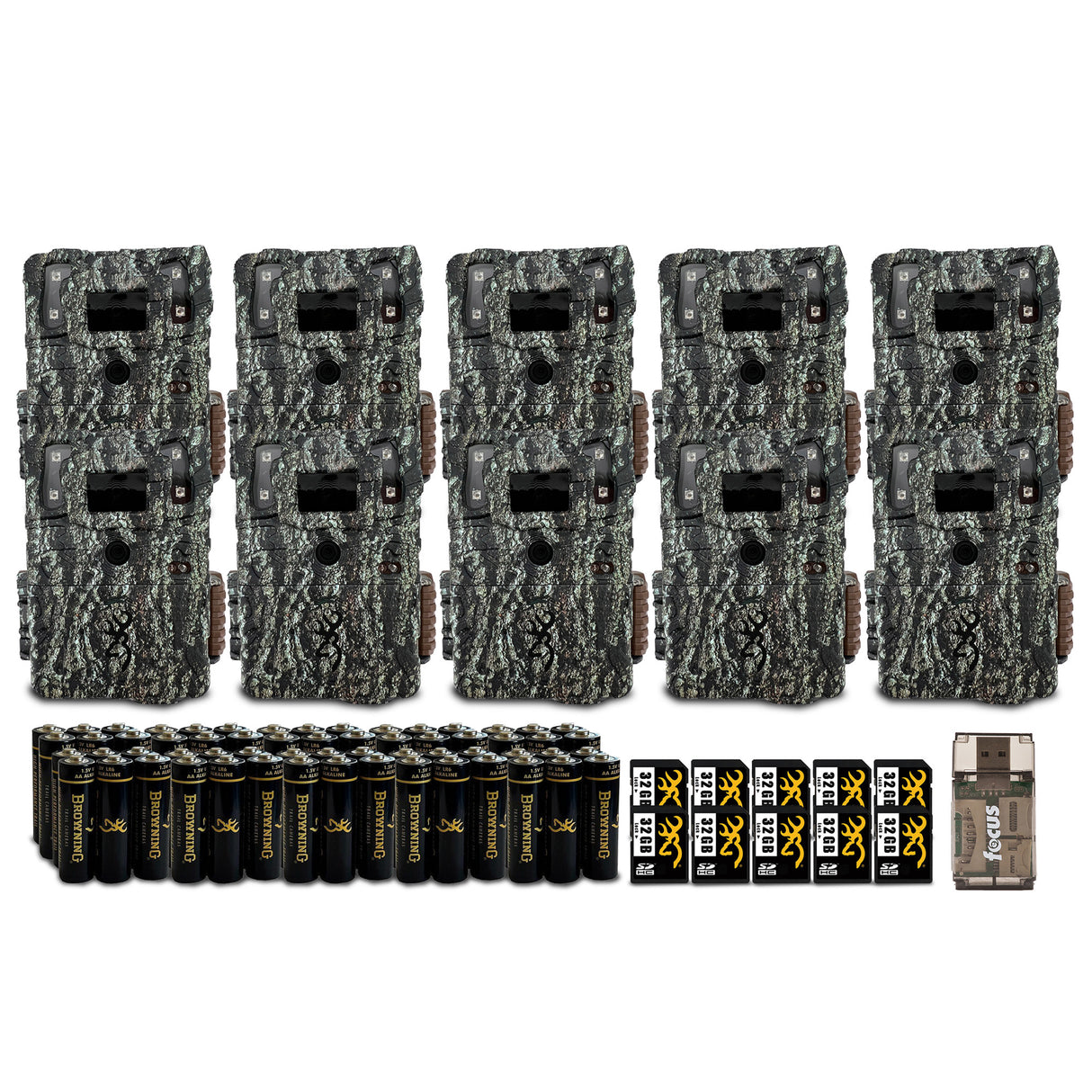 Browning Trail Camera Command Ops Elite 40 with SD Card, Batteries, Card Reader