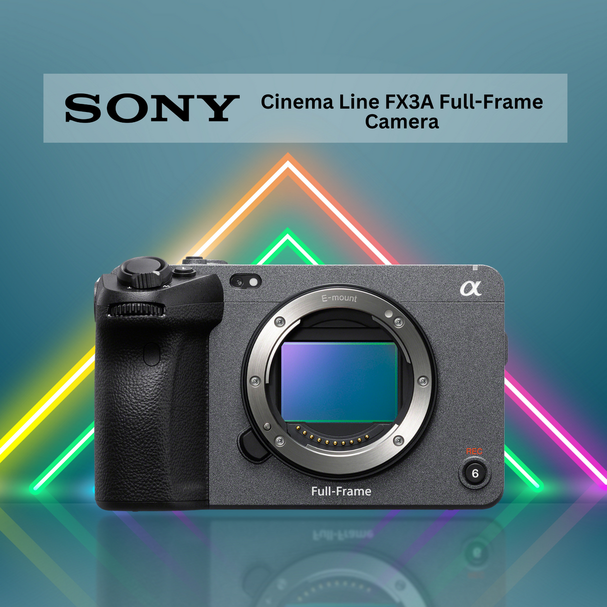 Sony FX3A Full-Frame Cinema Camera with 50mm f/1.2 GM Lens Bundle