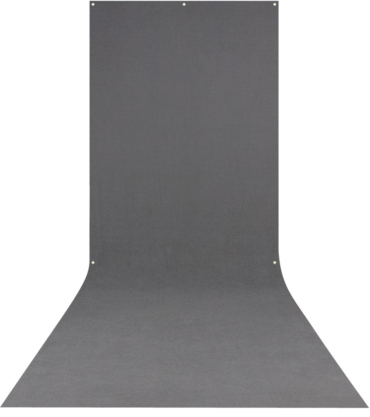Westcott X-Drop Wrinkle-Resistant Sweep Backdrop Kit (Neutral Gray, 5' x 12') neutral gray sweep backdrop