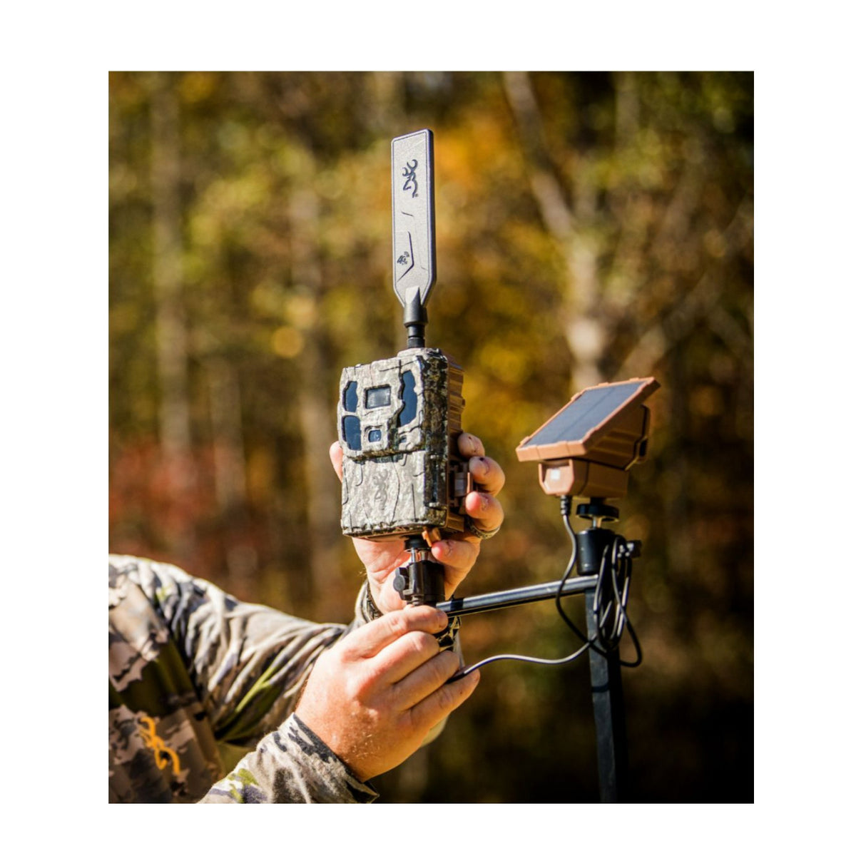 Browning Trail Camera Defender Wireless Pro Scout Max HD-DV (2-Pack) Bundle with Solar Power Pack - 6