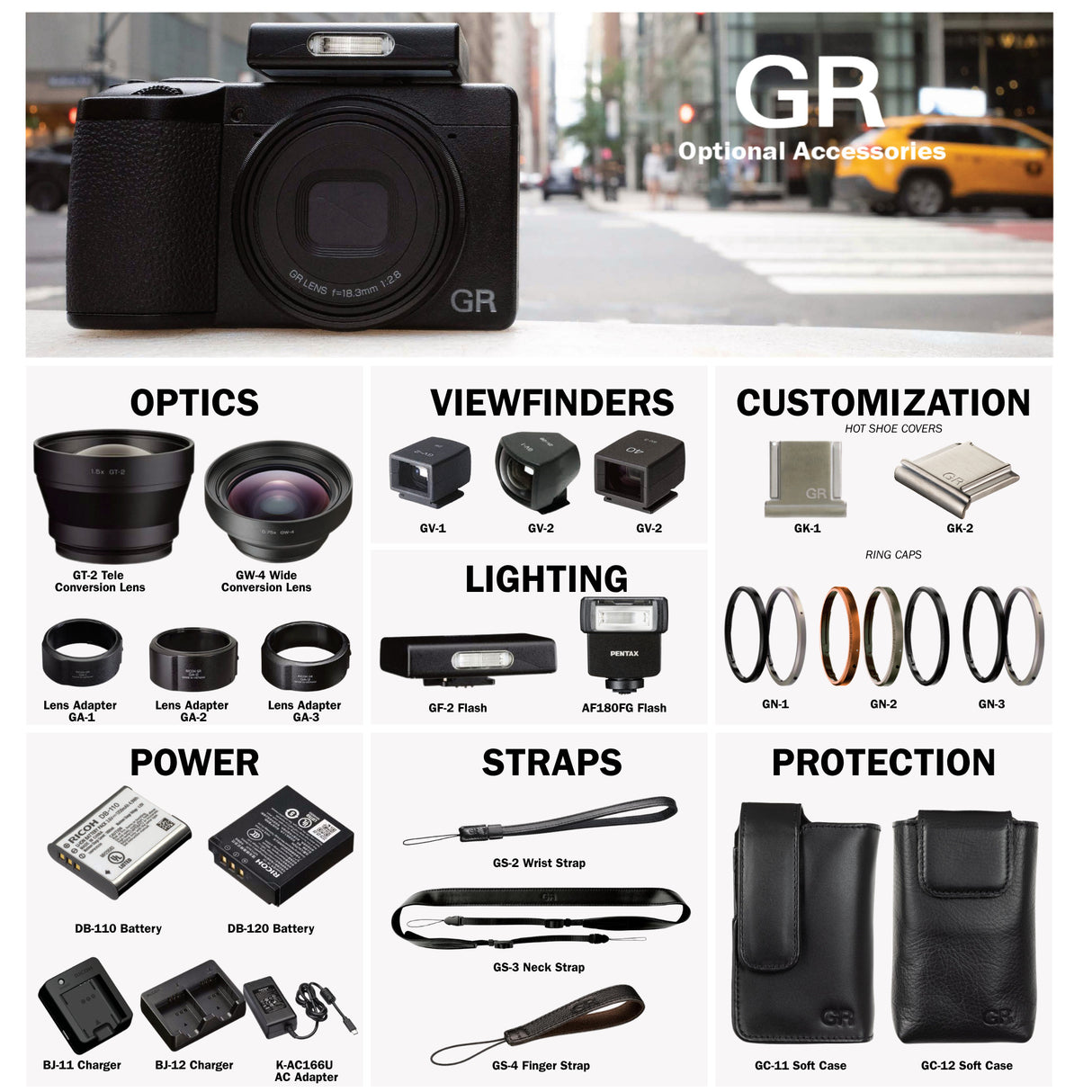 RICOH GR IV Monochrome Camera - 25.74MP APS-C Sensor, Built-In Red Filter, High-Speed Shutter - 9