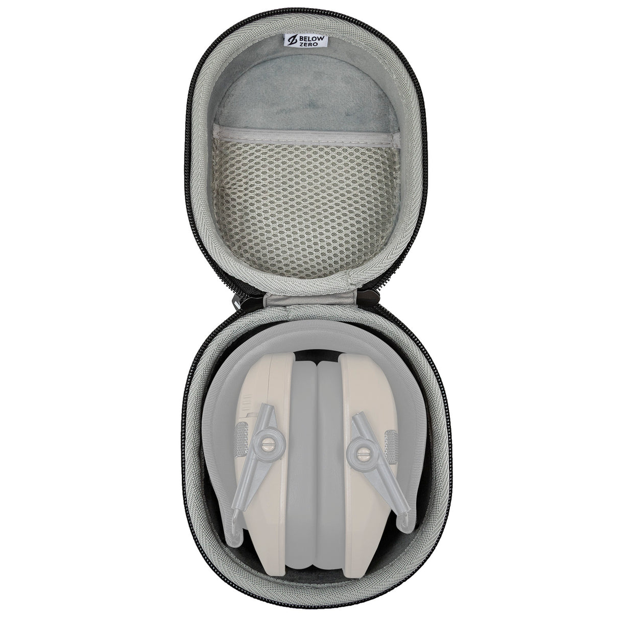 Walker's Razor Junior Electronic Youth and Womens Hearing Protection Muff (FDE) with Protective Case - 6