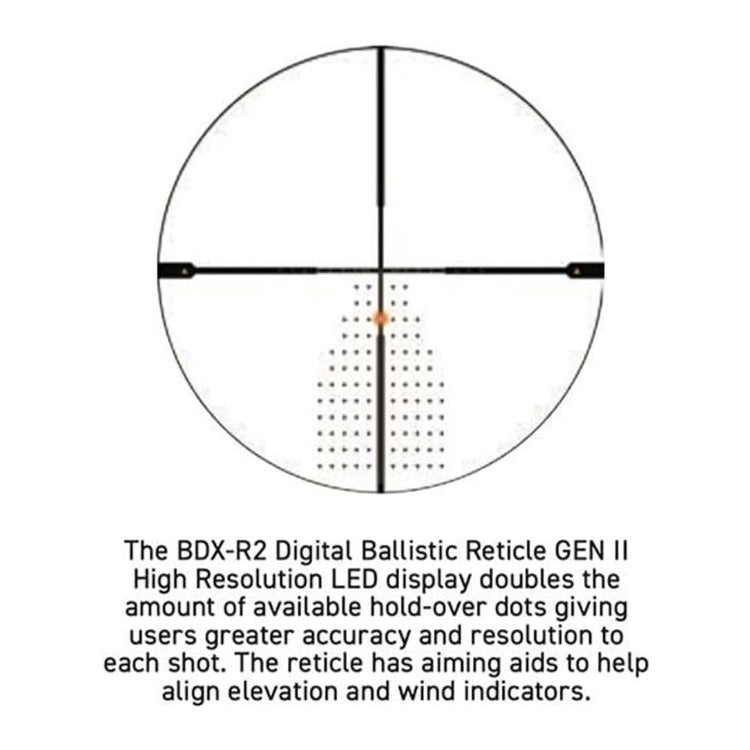SIG SAUER SIERRA6BDX 5-30x56mm 34mm Tube Riflescope with BDX 2.0 Waterproof Fogproof Scope (Black)-3