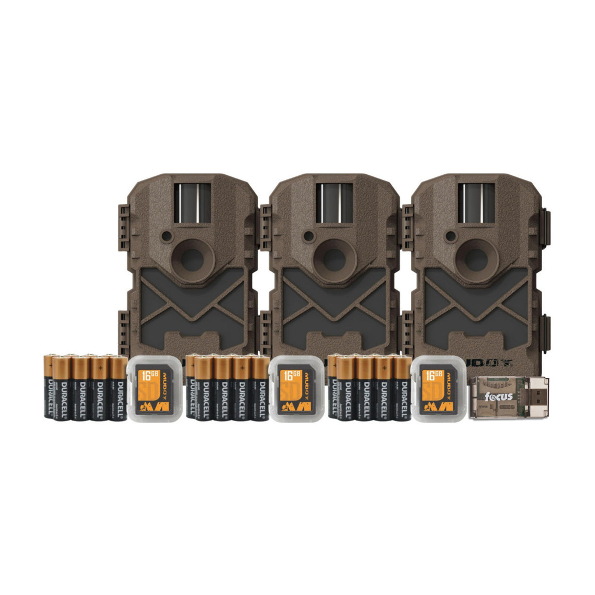 Muddy Pro Cam 20 720p Trail Camera Bundle with SD Card, Batteries, Card Reader