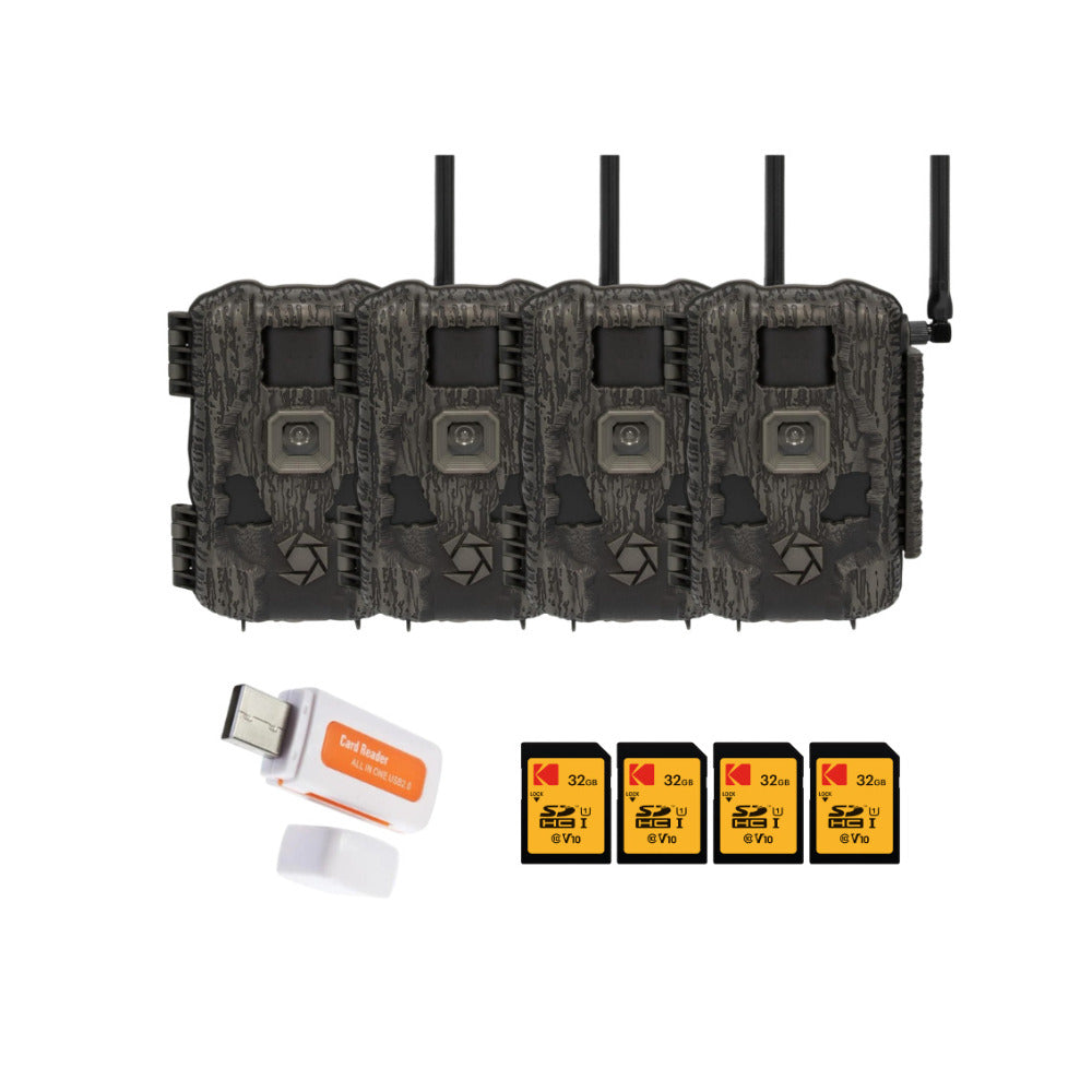 Stealth Cam Fusion MAX 3.0 42MP Cellular Trail Camera with Accessories Bundle-1