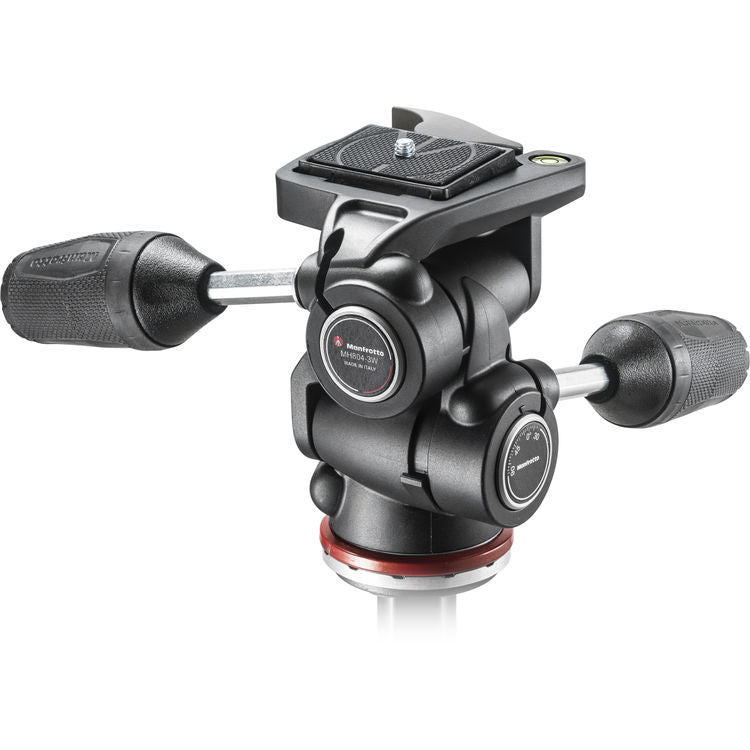 Manfrotto MH804 3-Way Pan/Tilt Head with Quick-Release Plate