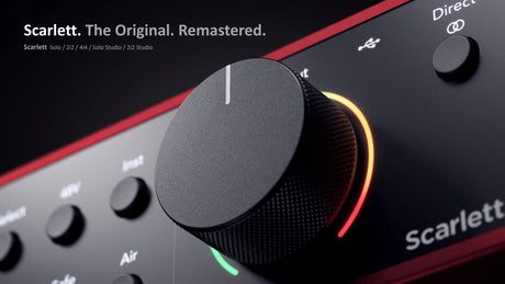 Focusrite Scarlett 4th Generation Audio Interfaces Overview