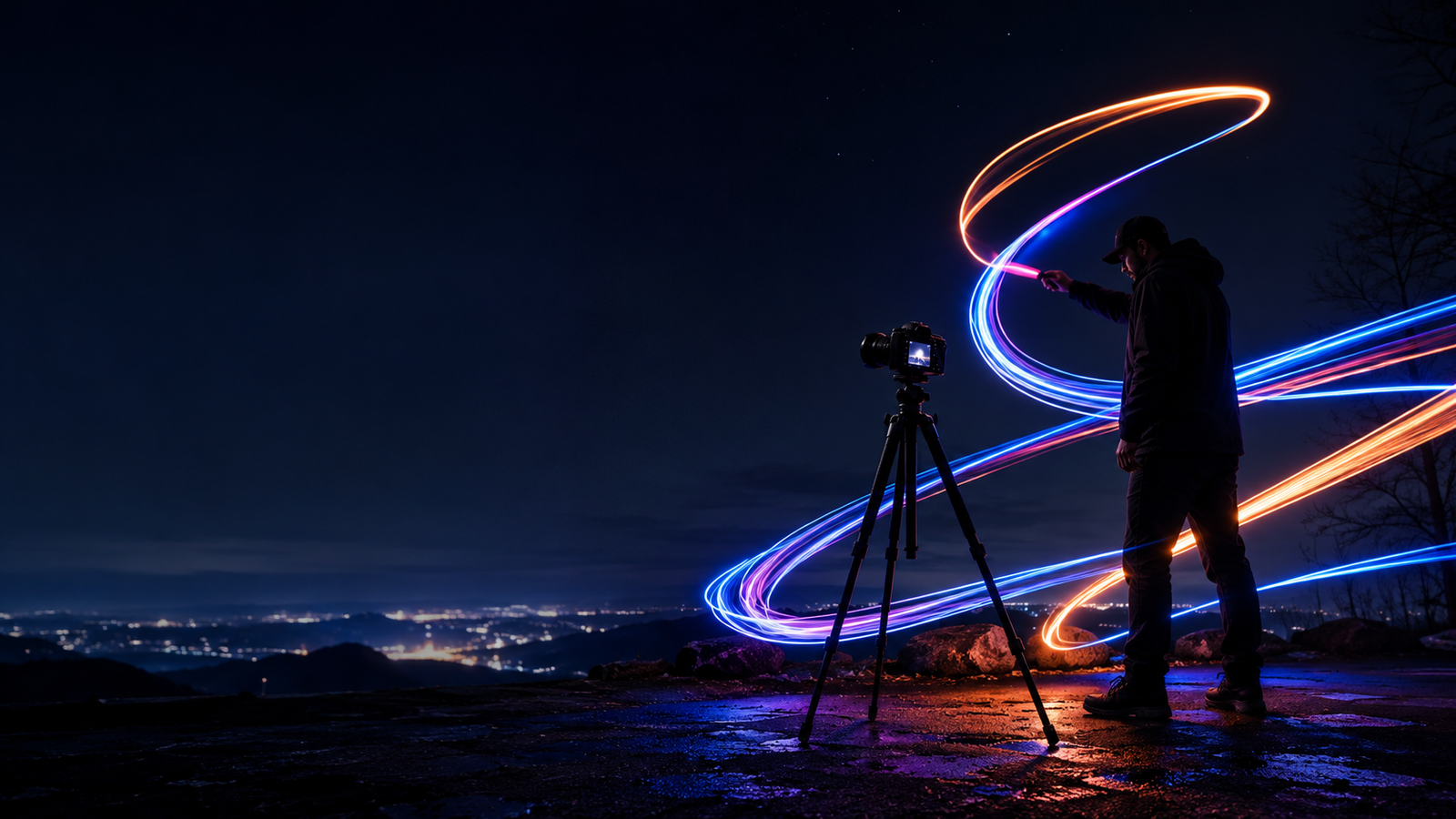 How to do Light Painting Photography